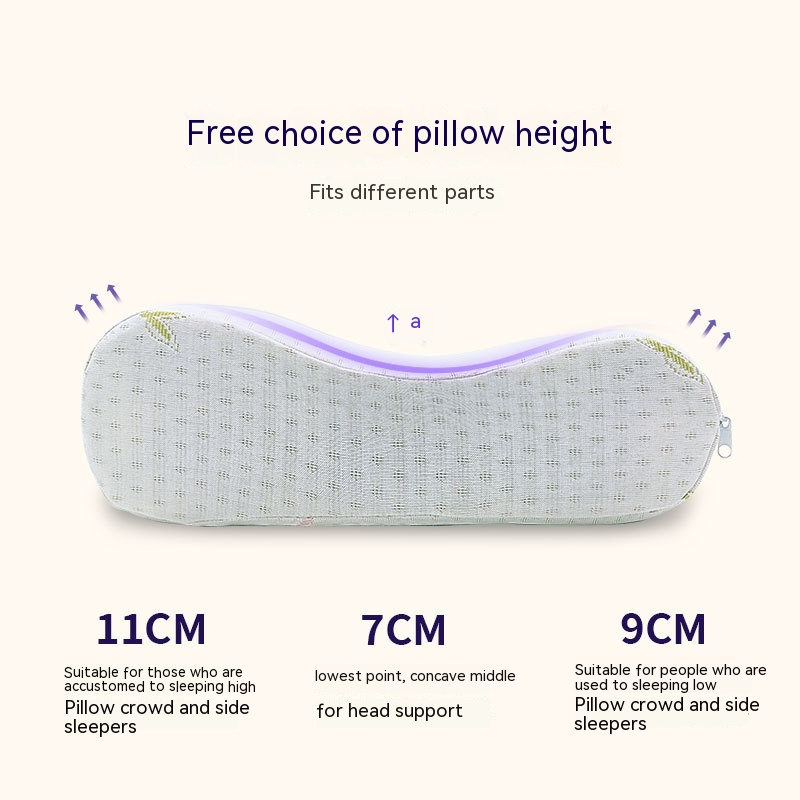 Memory Foam Wave Neck Pillow
