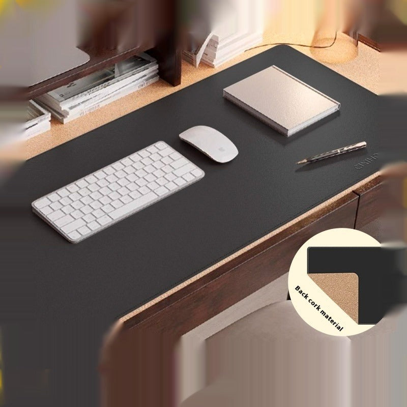 Cork Leather Dual-Sided Desk Mouse Pad