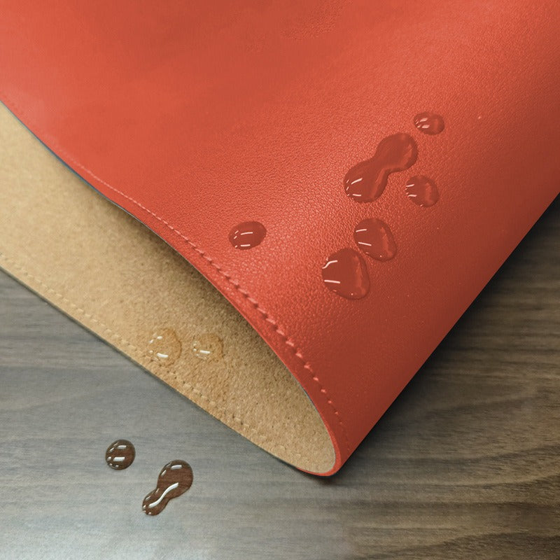 Cork Leather Dual-Sided Desk Mouse Pad