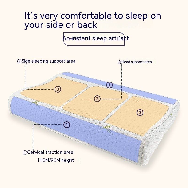 Memory Foam Wave Neck Pillow