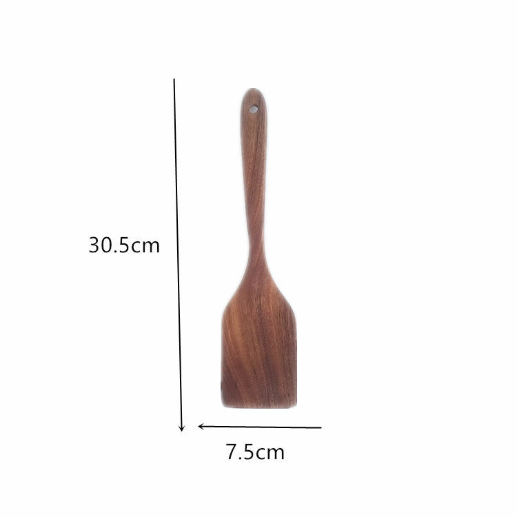 Non-Stick Pan with Wooden Rice Spoon Set